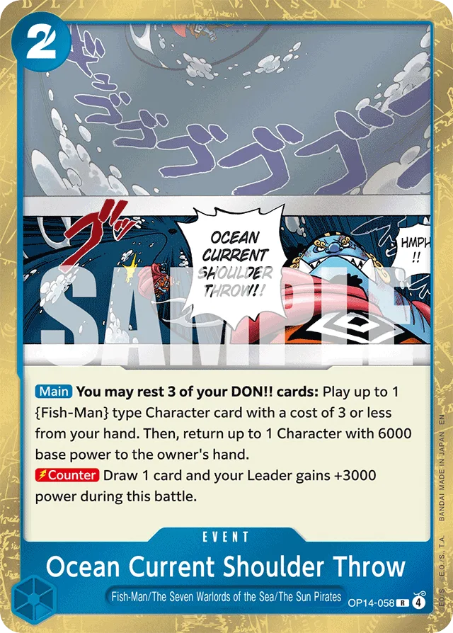 Ocean Current Shoulder Throw (foil)