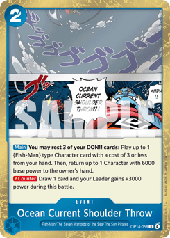 Ocean Current Shoulder Throw (foil)