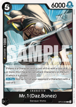 Mr.1(Daz.Bonez) (foil)