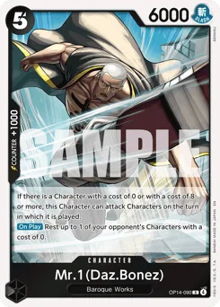 Mr.1(Daz.Bonez) (foil)
