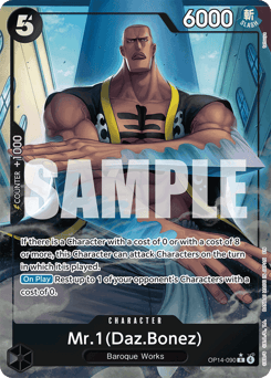 Mr.1(Daz.Bonez) (foil)