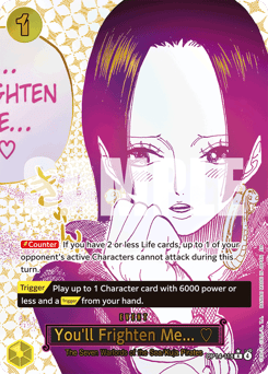 You'll Frighten Me... ♡ (foil)