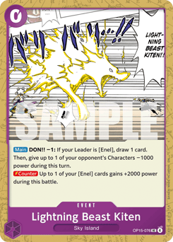 Lightning Beast Kiten