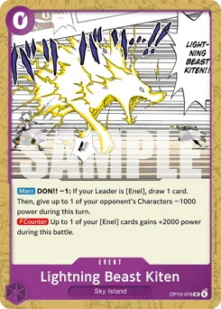 Lightning Beast Kiten