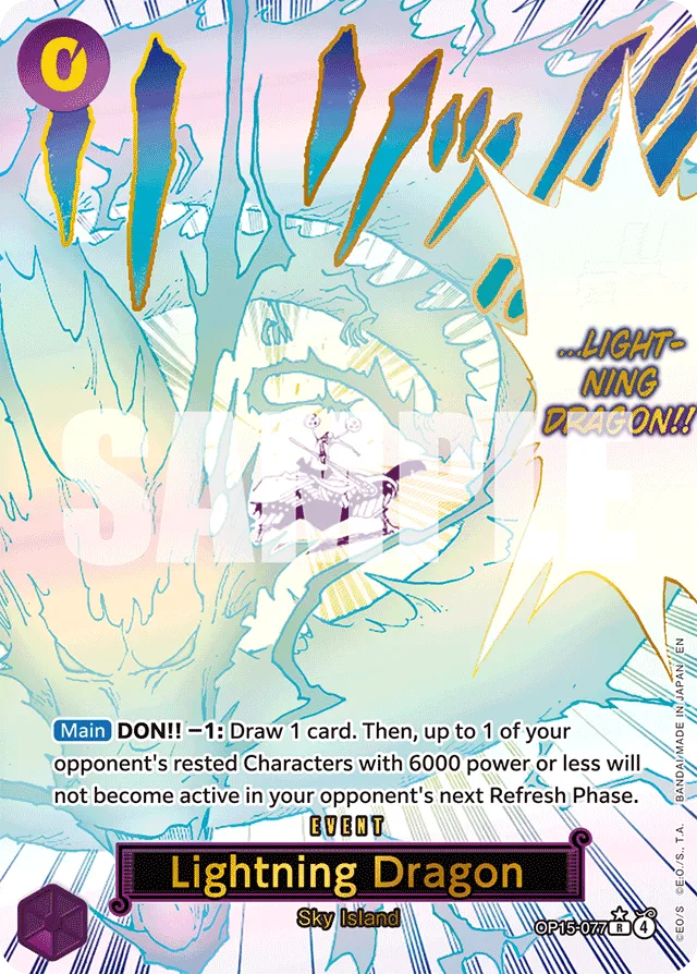 Lightning Dragon (altArt)