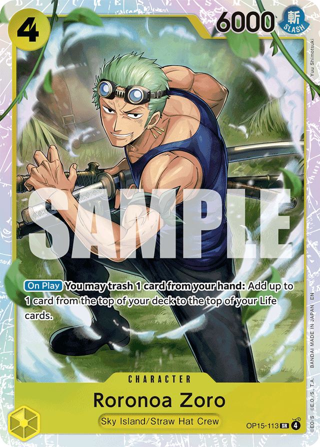 Roronoa Zoro (foil)