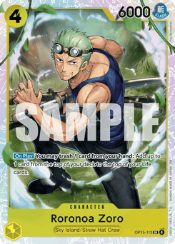 Roronoa Zoro (foil)