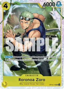 Roronoa Zoro (foil)