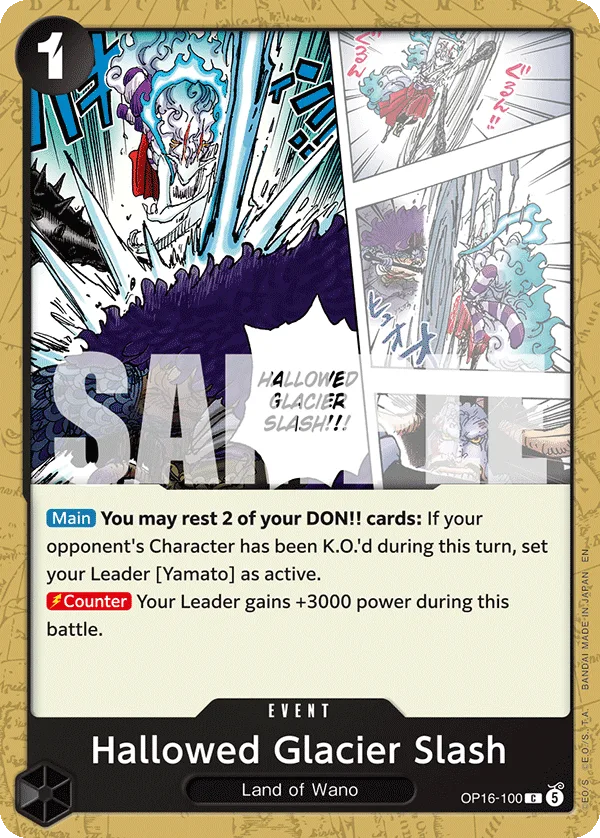 Hallowed Glacier Slash