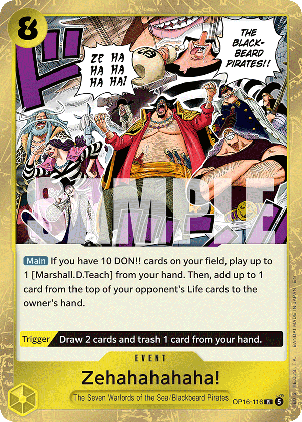 Zehahahahaha! (foil)