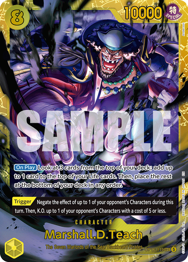 Marshall.D.Teach (foil)