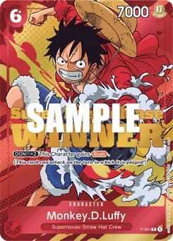 Monkey.D.Luffy (superPreReleaseWinnerStamp)