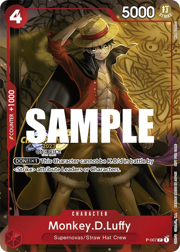 Monkey.D.Luffy (championshipStamp)
