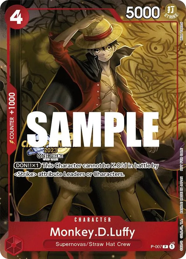Monkey.D.Luffy (championshipStamp)
