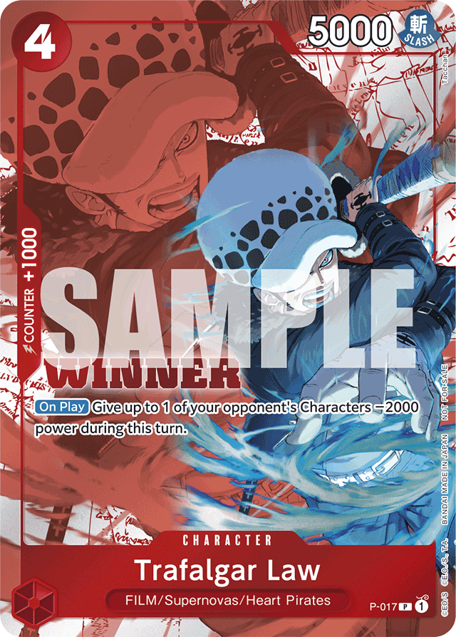 Trafalgar Law (winnerStamp)