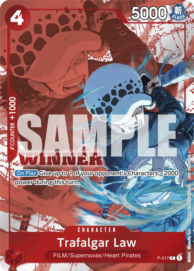 Trafalgar Law (winnerStamp)