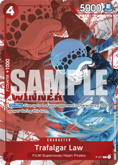 Trafalgar Law (winnerStamp)