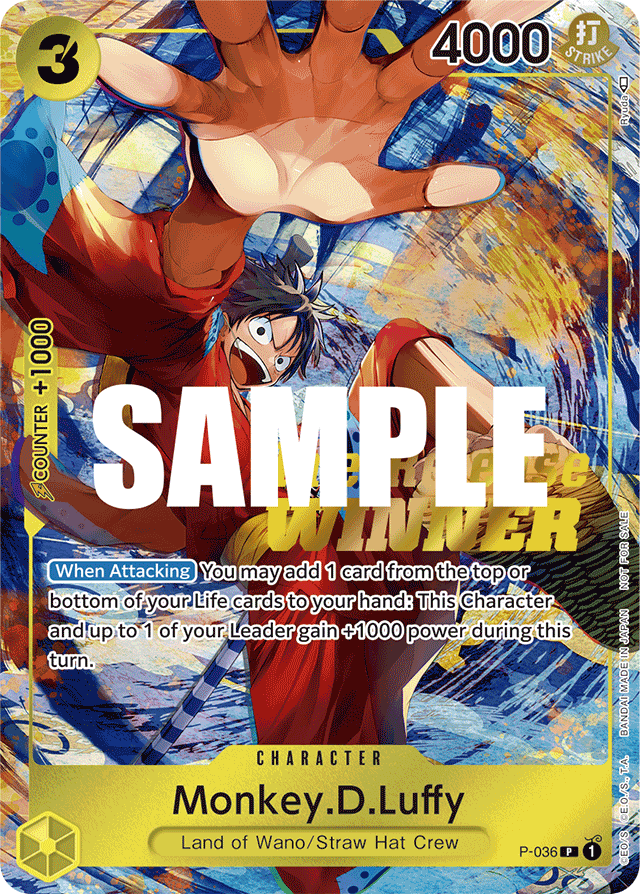 Monkey.D.Luffy (preReleaseWinnerStamp)