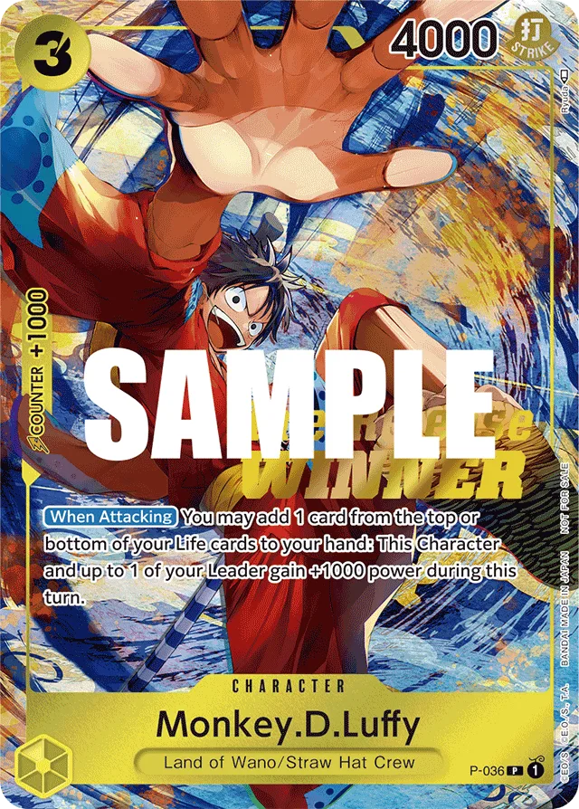 Monkey.D.Luffy (preReleaseWinnerStamp)