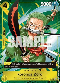 Roronoa Zoro (foil)