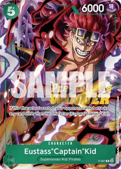 Eustass"Captain"Kid (preReleaseWinnerStamp)