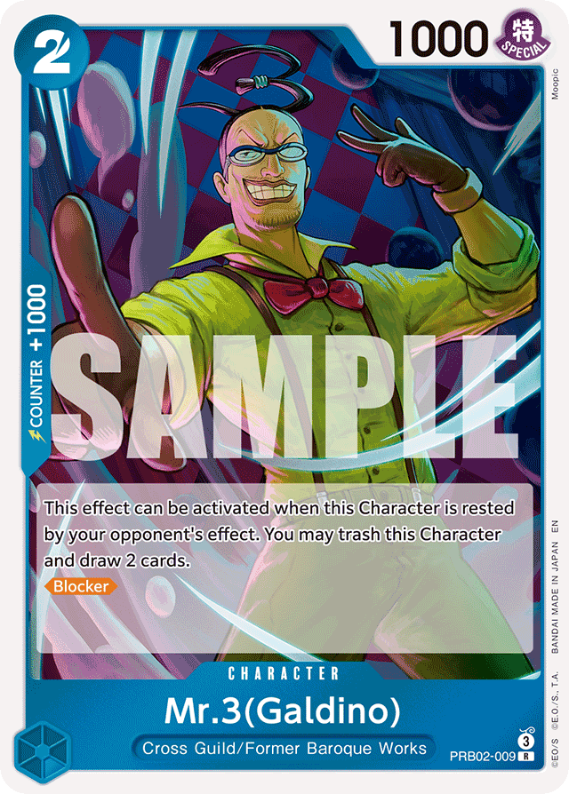 Mr.3(Galdino) (foil)