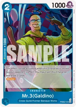 Mr.3(Galdino) (foil)