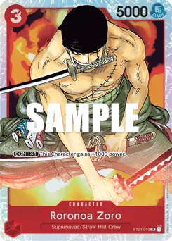 Roronoa Zoro (foil)