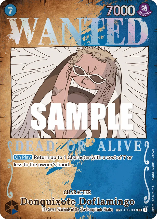 Donquixote Doflamingo (wantedPoster)