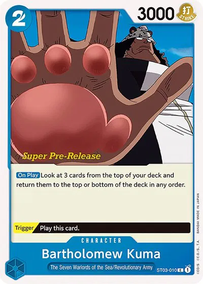 Bartholomew Kuma (superPrerelease)