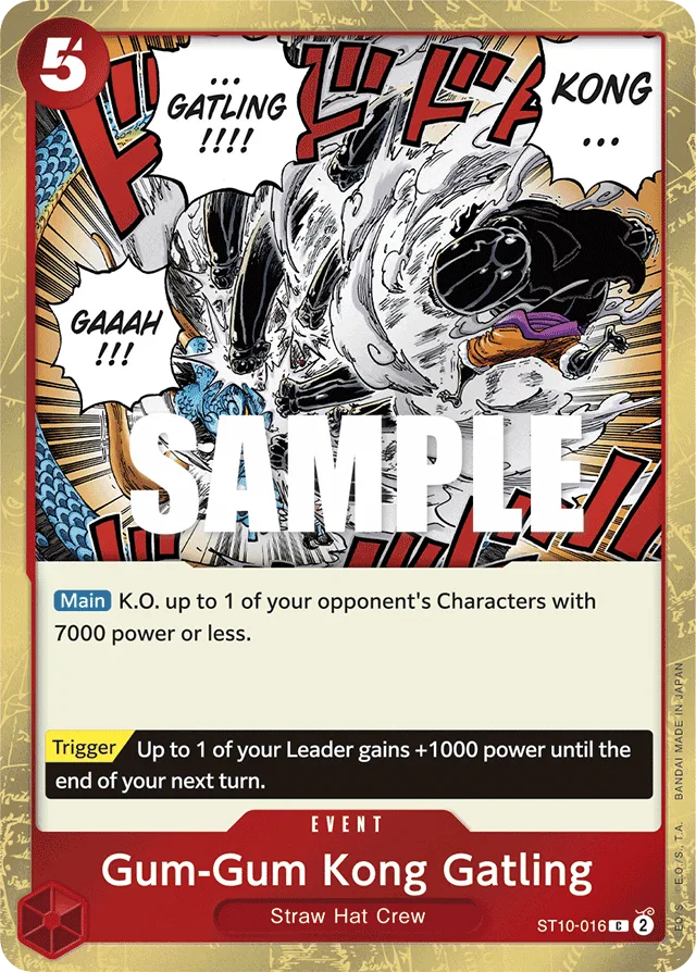 Gum-Gum Kong Gatling (foil)