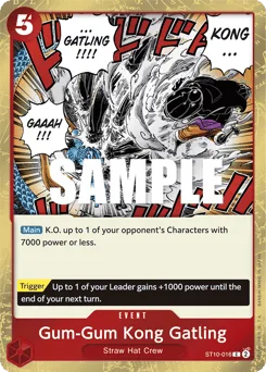 Gum-Gum Kong Gatling (foil)