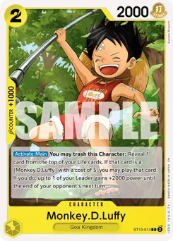 Monkey.D.Luffy (reprint)