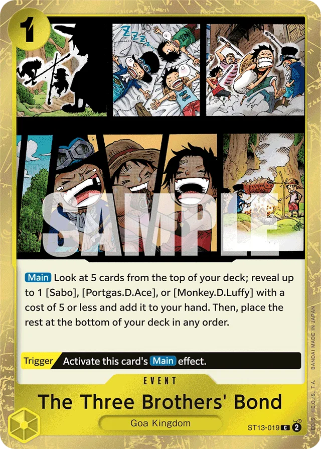 The Three Brothers' Bond (foil)