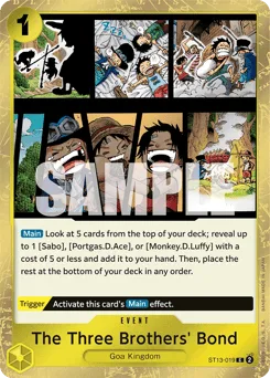 The Three Brothers' Bond (foil)