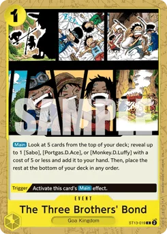 The Three Brothers' Bond (reprint)