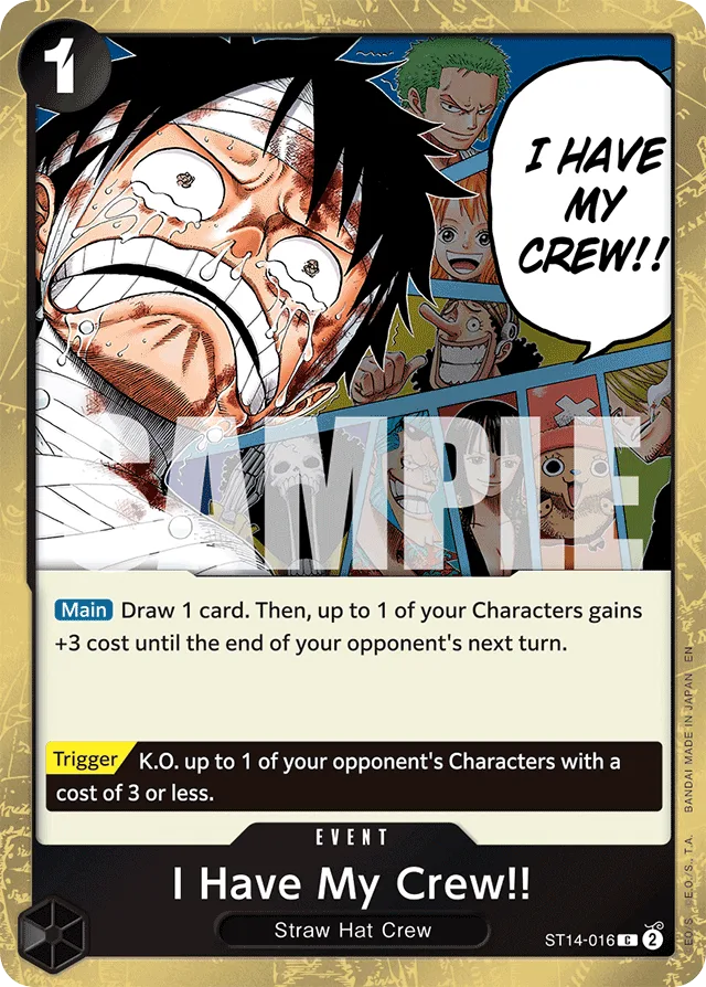 I Have My Crew!! (jollyRogerFoil)