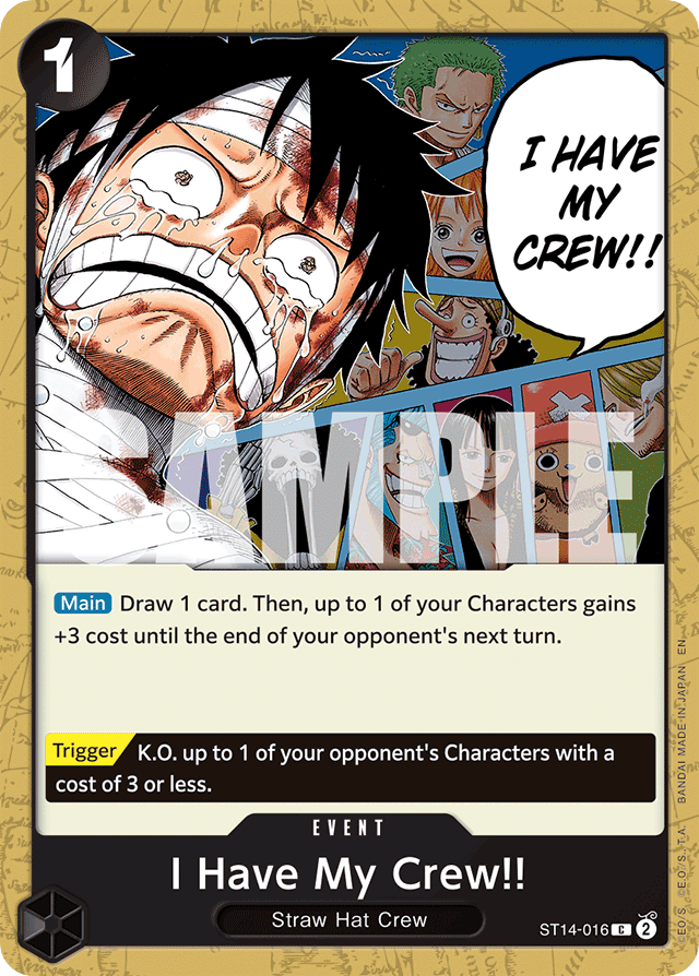 I Have My Crew!! (reprint)