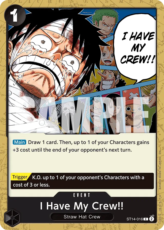I Have My Crew!! (reprint)
