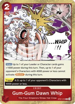 Gum-Gum Dawn Whip (foil)