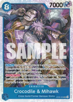 Crocodile & Mihawk (foil)