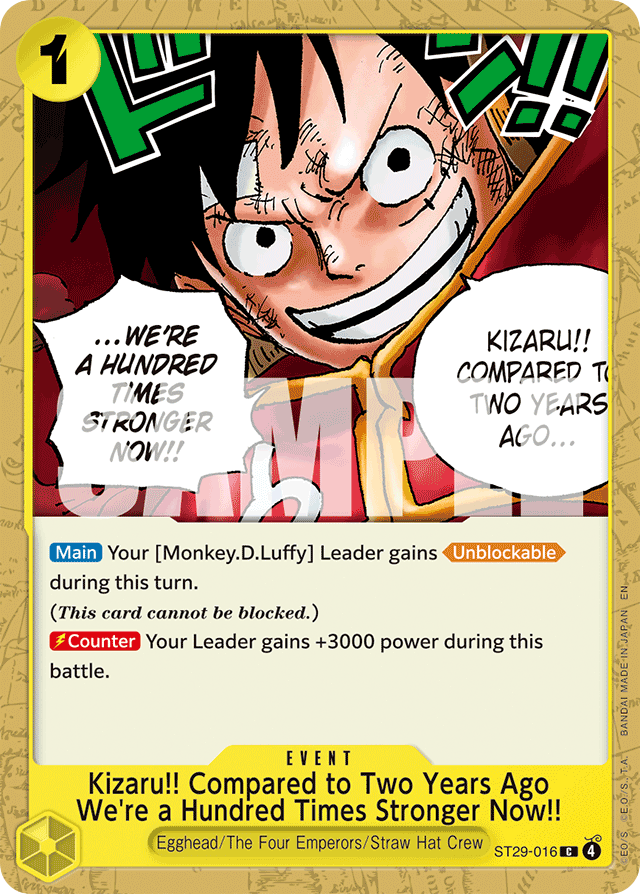 Kizaru!! Compared to Two Years Ago We're a Hundred Times Stronger Now!!