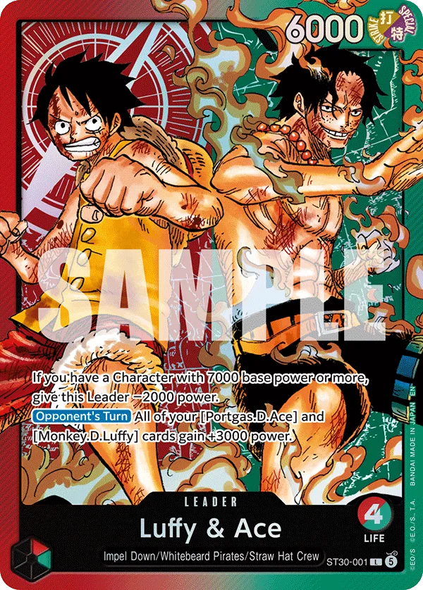 Luffy & Ace (foil)