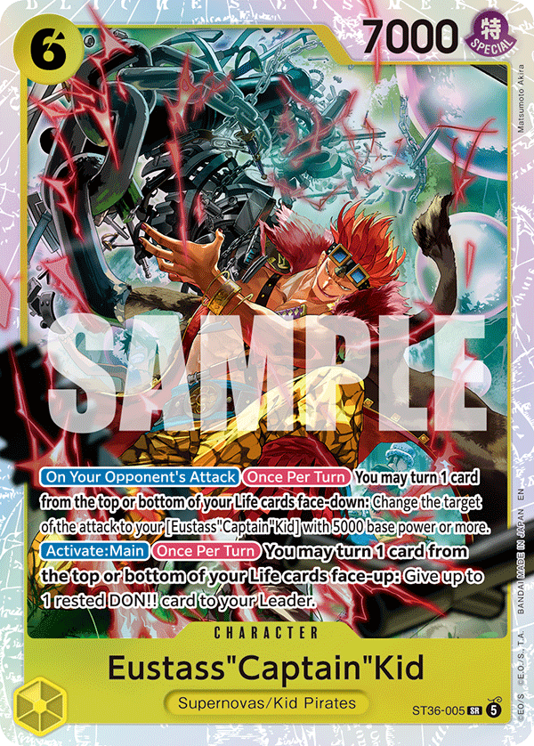 Eustass"Captain"Kid (foil)