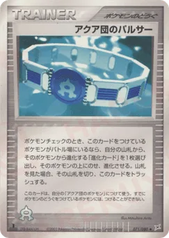 Team Aqua Belt