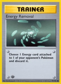 Energy Removal
