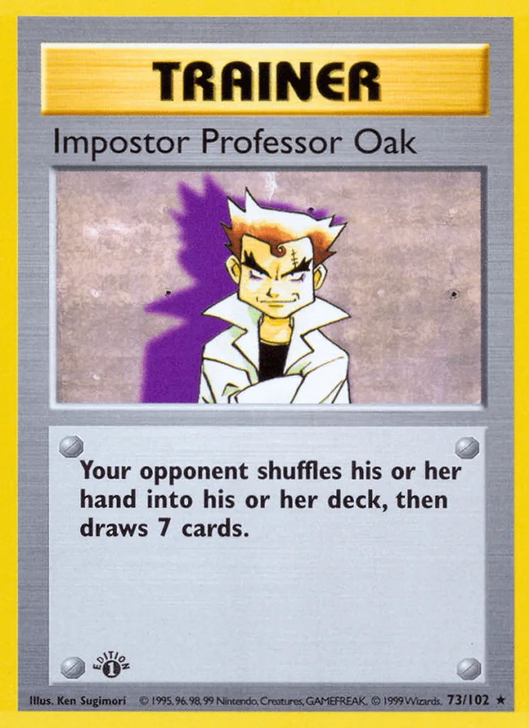 Impostor Professor Oak