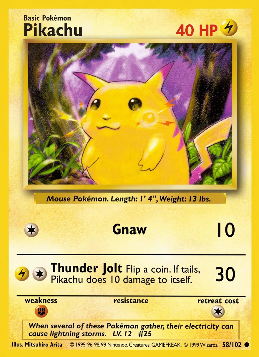 Pikachu (Yellow Cheeks)