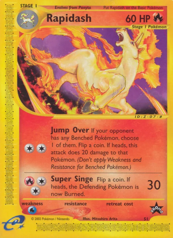 Rapidash (Pokemon Center Stamp)