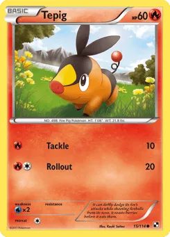 Tepig (Play Pokemon Stamp)